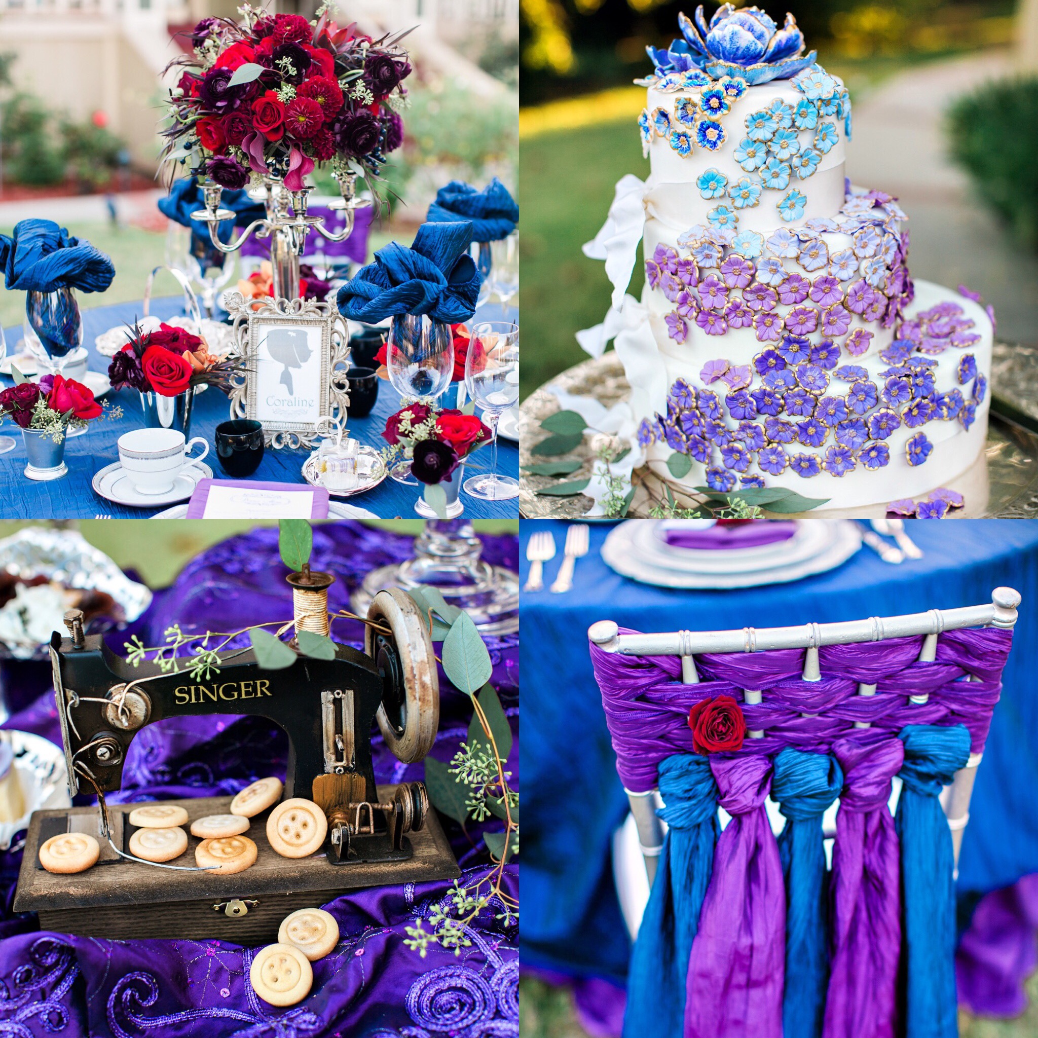 Coraline Inspired Wedding