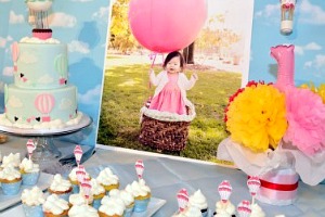 Allison’s First Birthday Hot Air Balloon Party