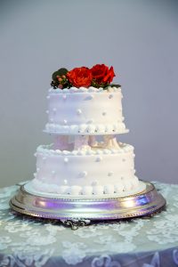 Simple Wedding Cake