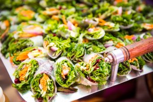 Korean Wedding Reception Buffet