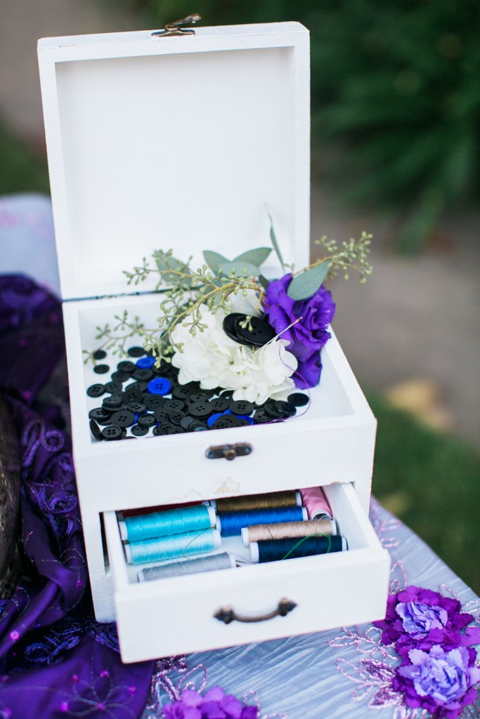 Coraline Inspired Wedding Sewing Box The Other Mother Wedding Props