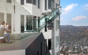 Oue Skyspace LA Skyslide Los Angeles Wedding Venue