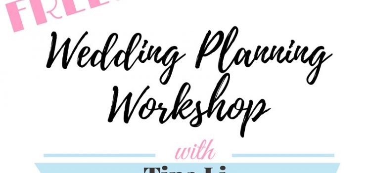 Los Angeles Free DIY Wedding Planning Workshop