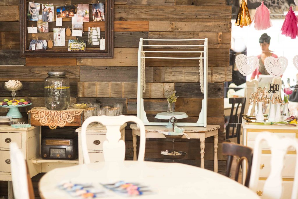 DIY LA Bride Studio in Glendale, CA cute little shoppe with vintage rentals, perfect for wedding professionals to hold workshops or client meetings.