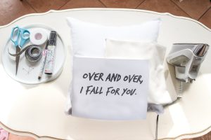DIY Love Quote Cushion Pillow