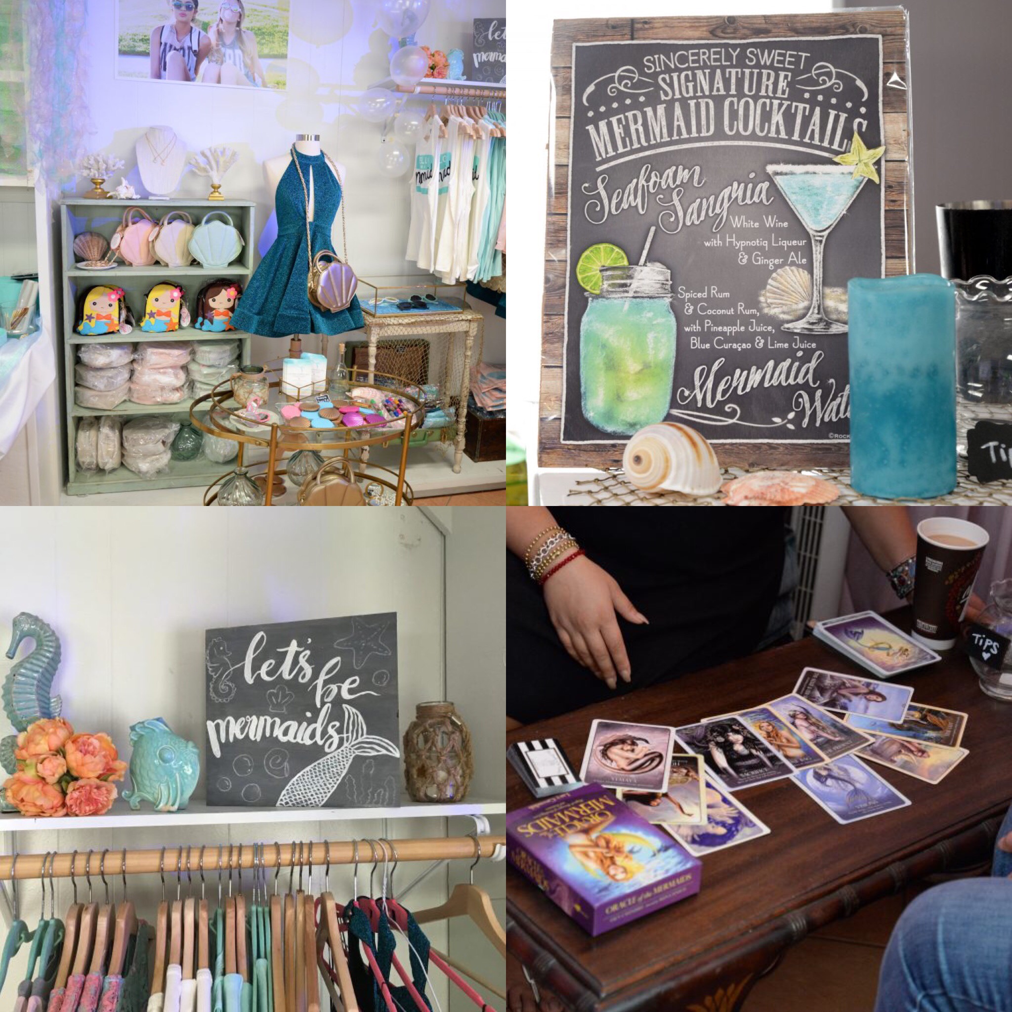 Sincerely Sweet Boutique Mermaid in Paradise Pop-up Shop