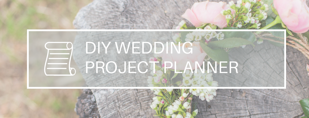 DIY WEDDING PROJECT PLANNER