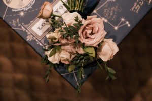 Downtown LA Oviatt Penthouse Wedding Canvas Guest Book