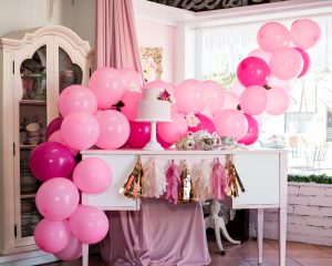 Pink Balloon Garden for Parties