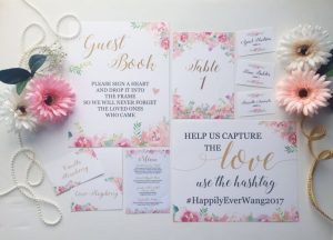 La Design Boutique Romantic Wedding Invitation Designs