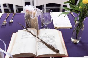 Harry Potter Wedding Wizard Wang Vintage Spell Book