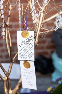 Harry Potter Wedding Guest Book Wishing Tree Gold Seal Wax