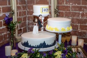Harry Potter Wedding Cake 3 separate tier