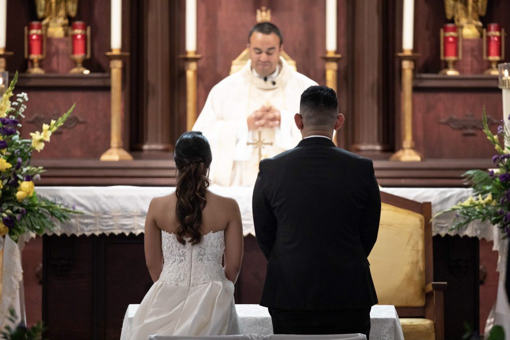 Catholic Wedding Ceremony Altar