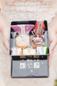 Modern Japnaese Wedding Favor Wagashi Confection