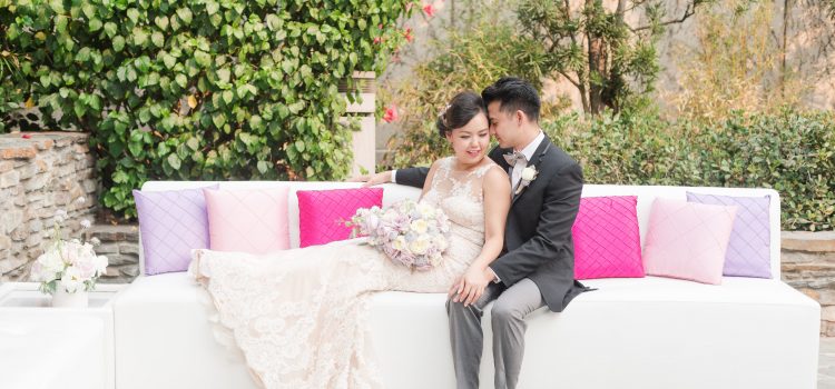 Downtown Los Angeles Modern Japanese Inspired Wedding