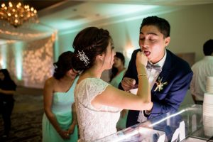 Kelvin & Grace Burbank Wedding Ice Cream Treat