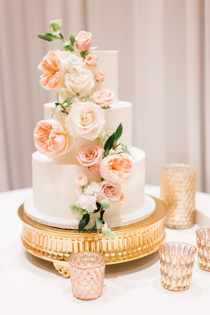 Carrie & James Westin Pasadena Wedding Cake