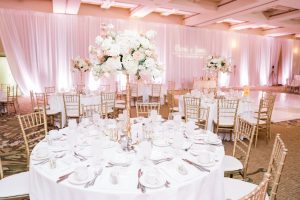Carrie & James Westin Pasadena Wedding Reception Decor