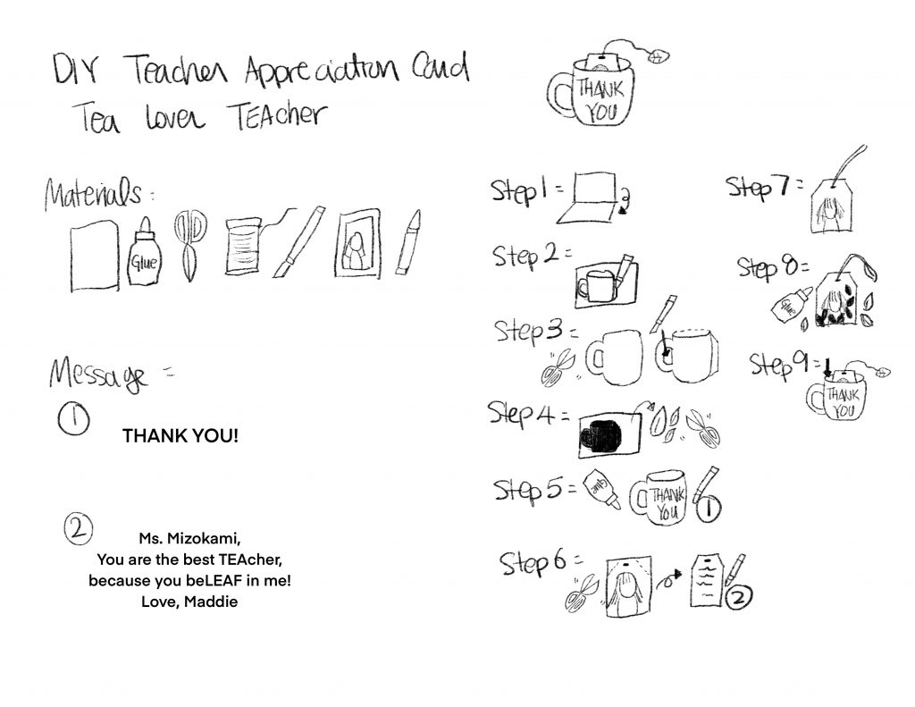 Teacher Appreciation Thank You Card