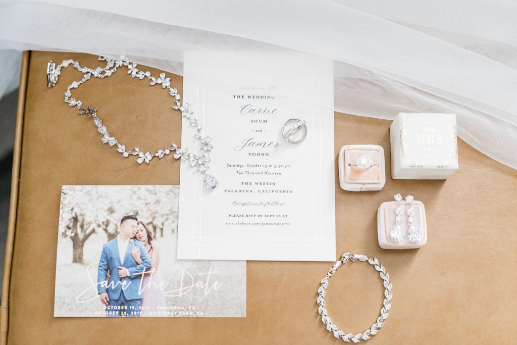 wedding details and invitations